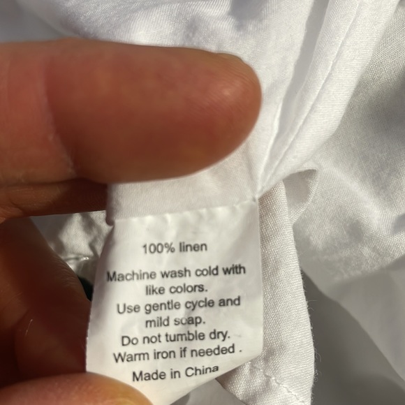 Linen girls dress - Picture 5 of 5